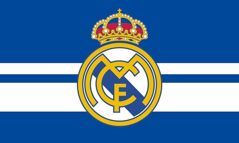 FOMSTOREG علم ريال مدريد - 3x5 قدم - لافتة كرة القدم الداخلية/الخارجية المتينة مع 2 حلقات نحاسية - Image 3